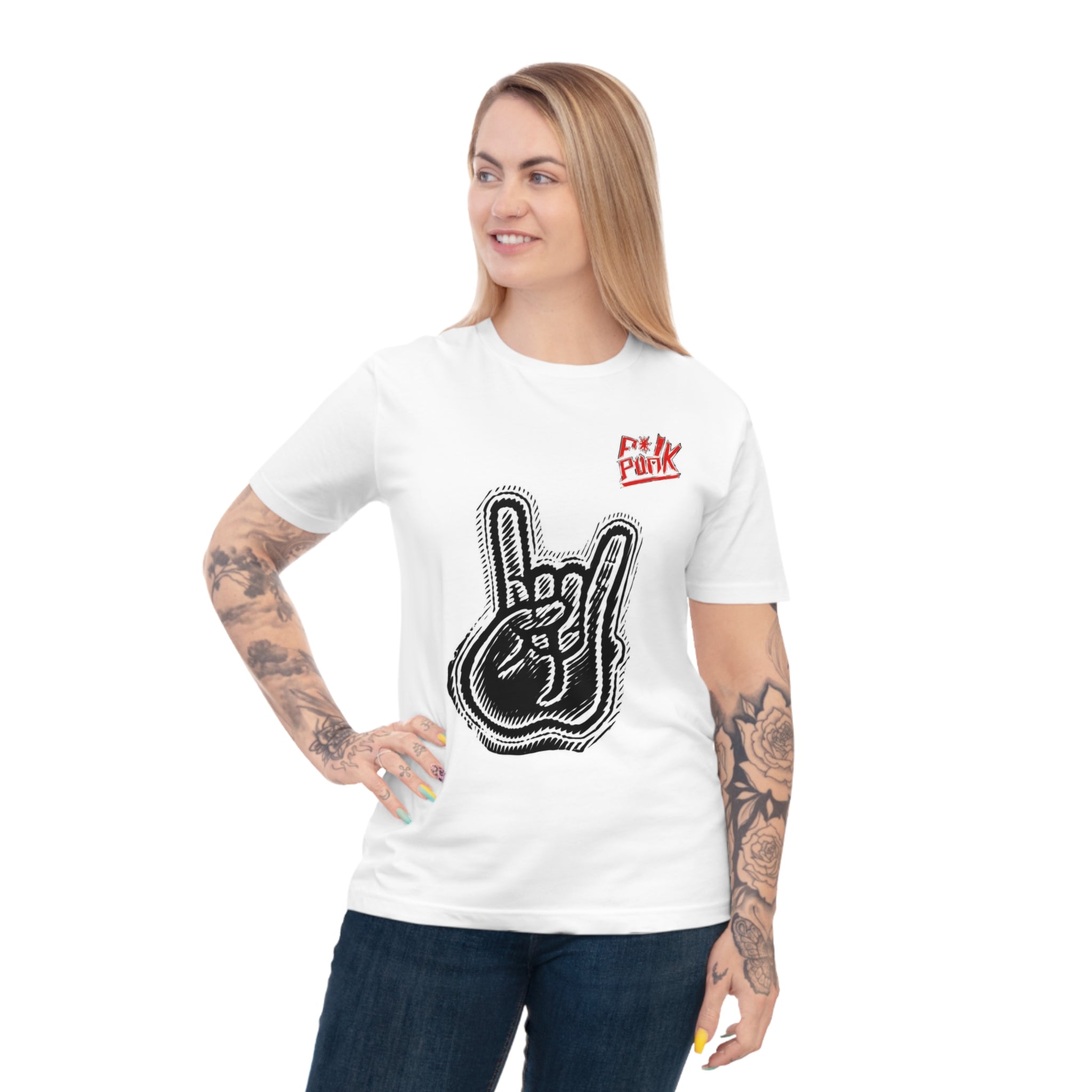 Punk Rock On - White