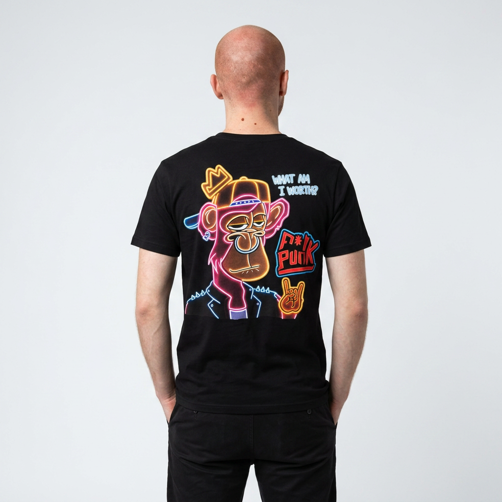 Punk Monk Neon - Back