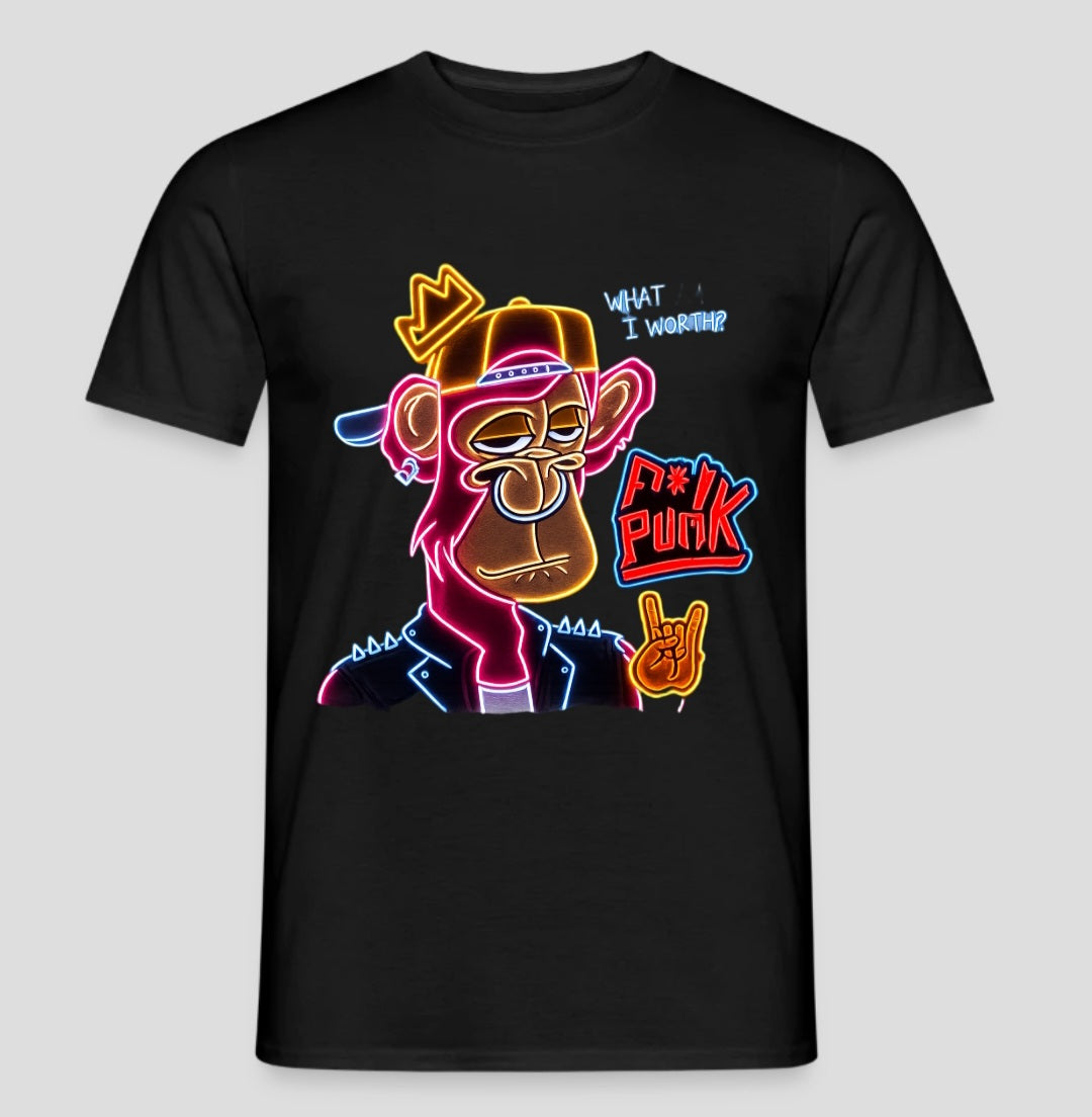 Punk Monk Neon - Front