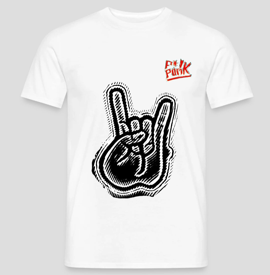 Punk Rock On - White
