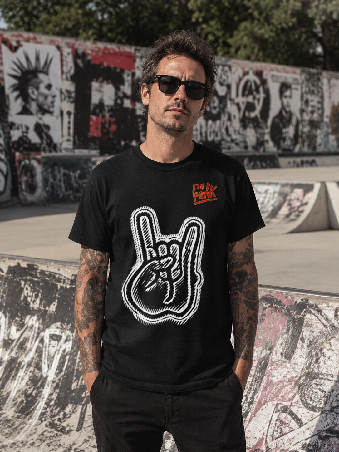 Punk Rock On - Black
