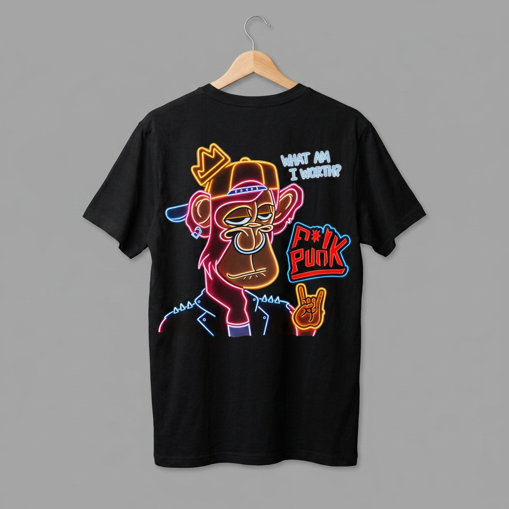 Punk Monk Neon - Back
