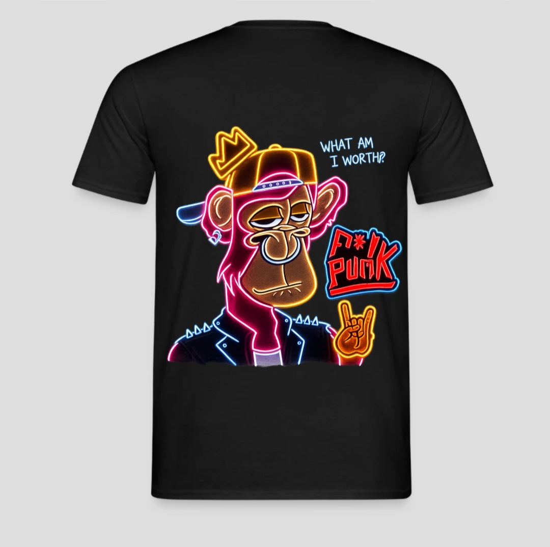 Punk Monk Neon - Back
