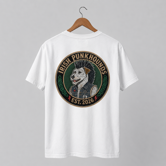 Irish Punkhounds - Back White