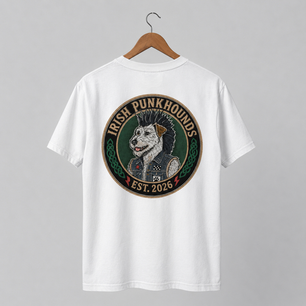 Irish Punkhounds - Back White