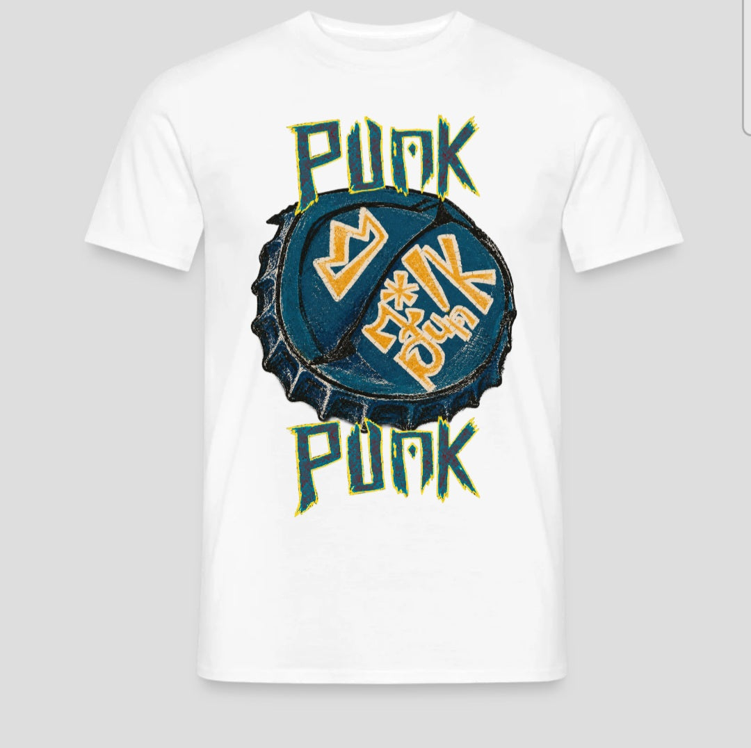 Punk Bottlecap - White