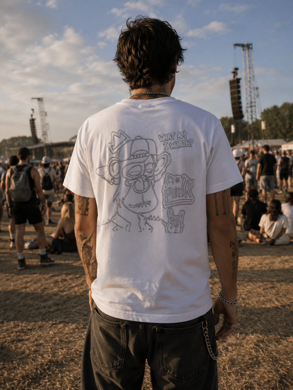 Punk Monk Stealth - White
