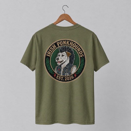 Irish Punkhounds - Back Green