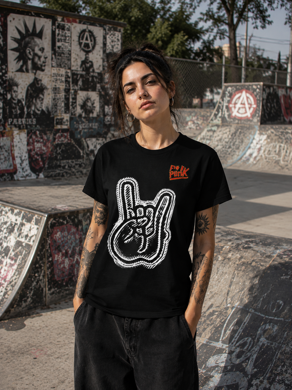 Punk Rock On - Black