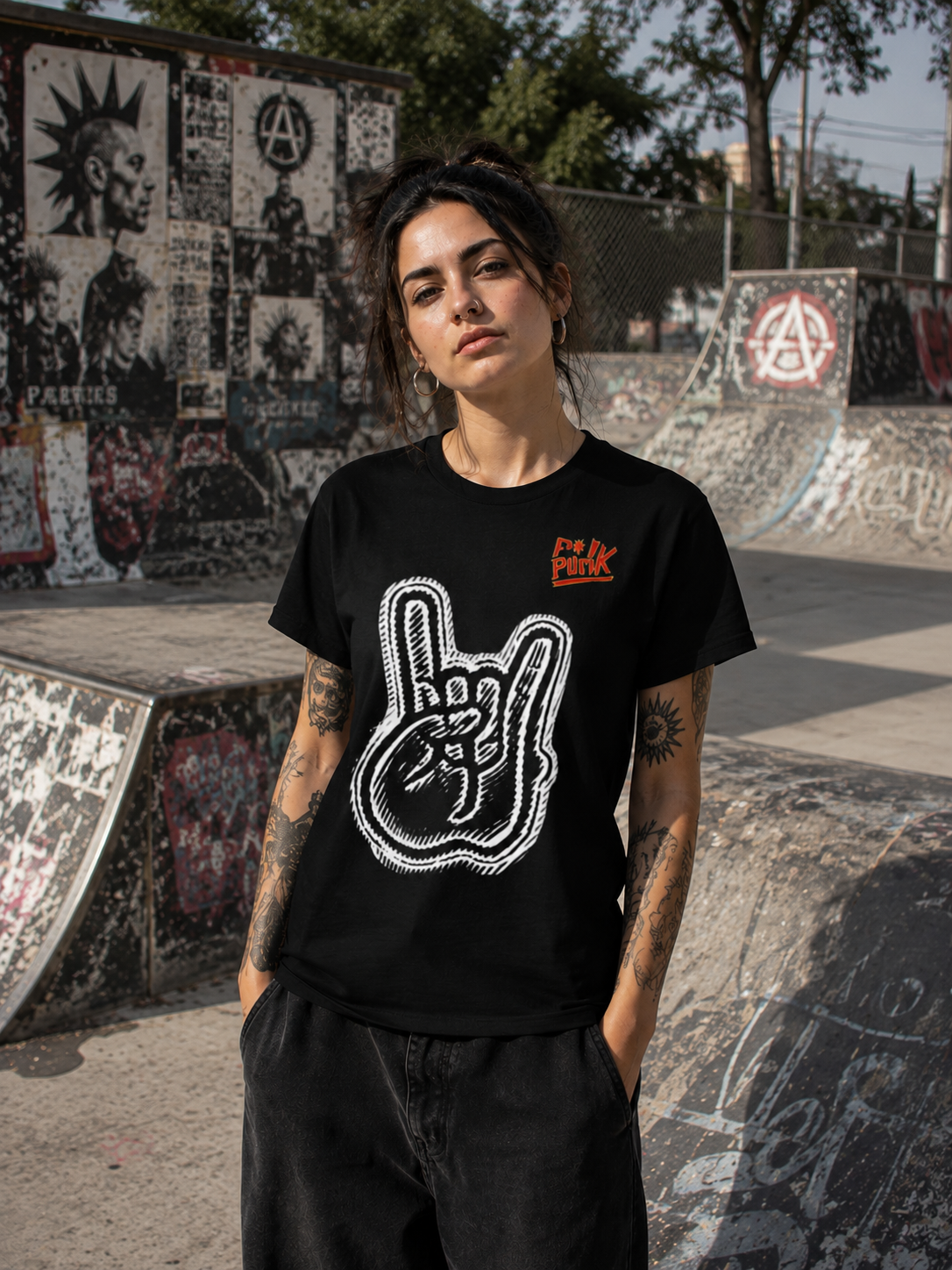 Punk Rock On - Black
